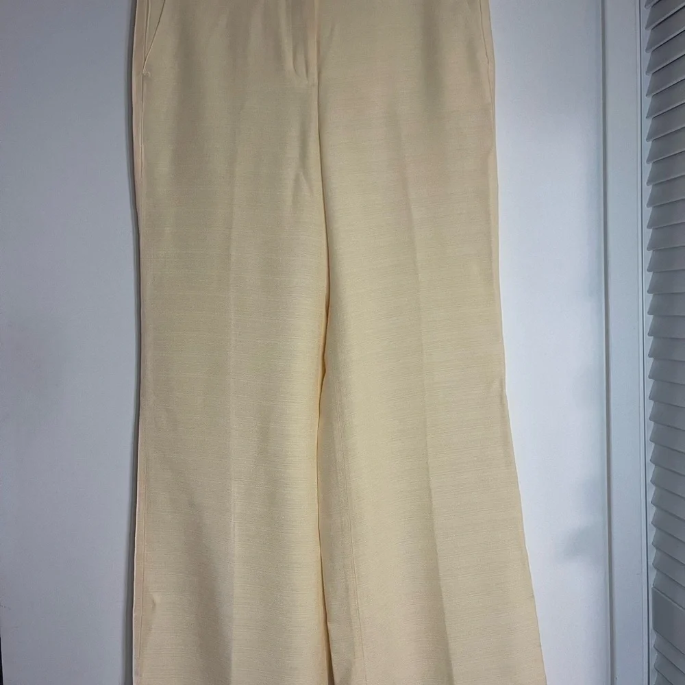 Elegant Cream Women's Pants